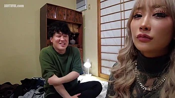 Japanese Blonde Teen 18+ Pornstar, Aika, Fucks A Diferent Guy Each Day