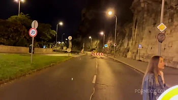 Beautiful Girl Sucking Huge Dick On A Famous Public Place