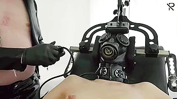 Helpless Rubber Patient Gets Anal And Pussy Treatment While Doctors Examination