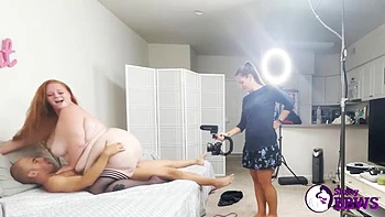 SluttyBBWs - Behind the Scenes with BBW Julie Ginger by Slutty BBWs: Porn