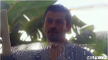 Syren Demer And Alex Jones - Curvy Milf Rides Studs Cock Poolside