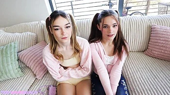 Rough Della Cate and Juniper Ren at bbc clip