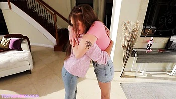 Watch flashy Lucy Foxx and Kaby Snow's porn