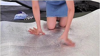 Girl Hentai - Hentai Japanese Girl On A Viberator In Public Fucked Hard In A Camping Tent