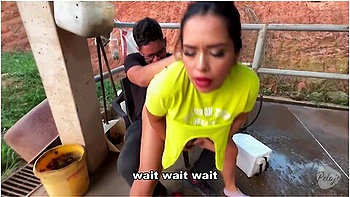 The Mare Got Sick And The Vets Fuck The Busty, Big Ass Latina Owner Until She Squirt 2 Calm Her Down