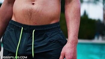Sloppy blowjob clip with voluptuous Zac Wild and Fit Kitty from Riggs Films