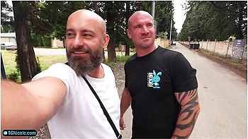 Nicole Murkovski And Max Born - Czech Street Pickup. Double Penetration With A Random Girl