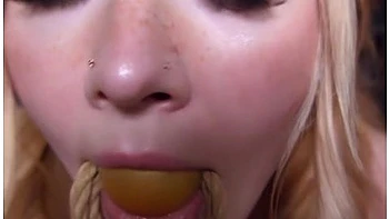 Office Siren Drooling In Rope Bondage