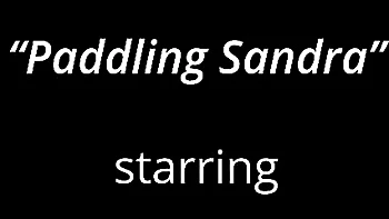 Provocative milady at paddled sex