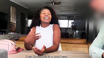 Big Tits Ebony Teen PUSSY RAILED ROUGH
