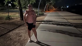 Thick Bbw Wife Strips In Public Park And Role Play With Hus! Badblondiemonroe